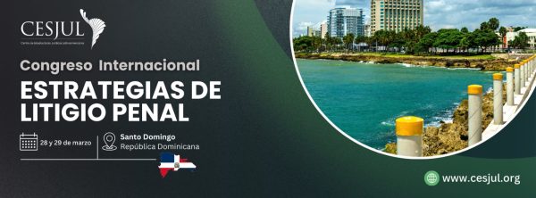 Pago Taller Internacional Estrategias de Litigio Penal Dominicana