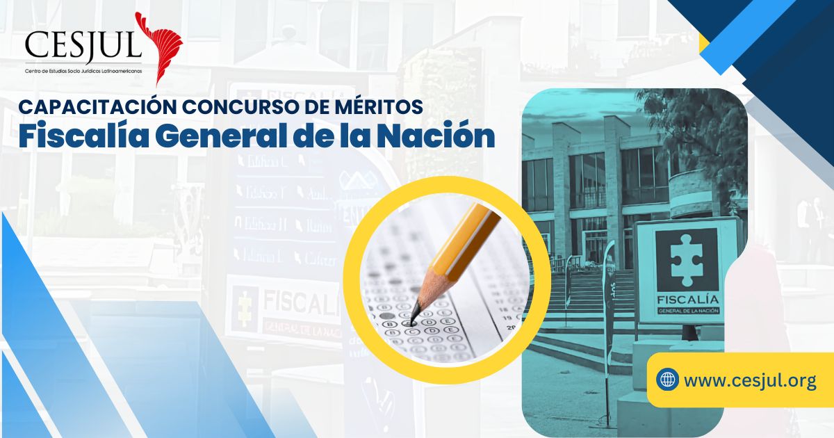 Capacitación concurso Fiscalía General de la Nación