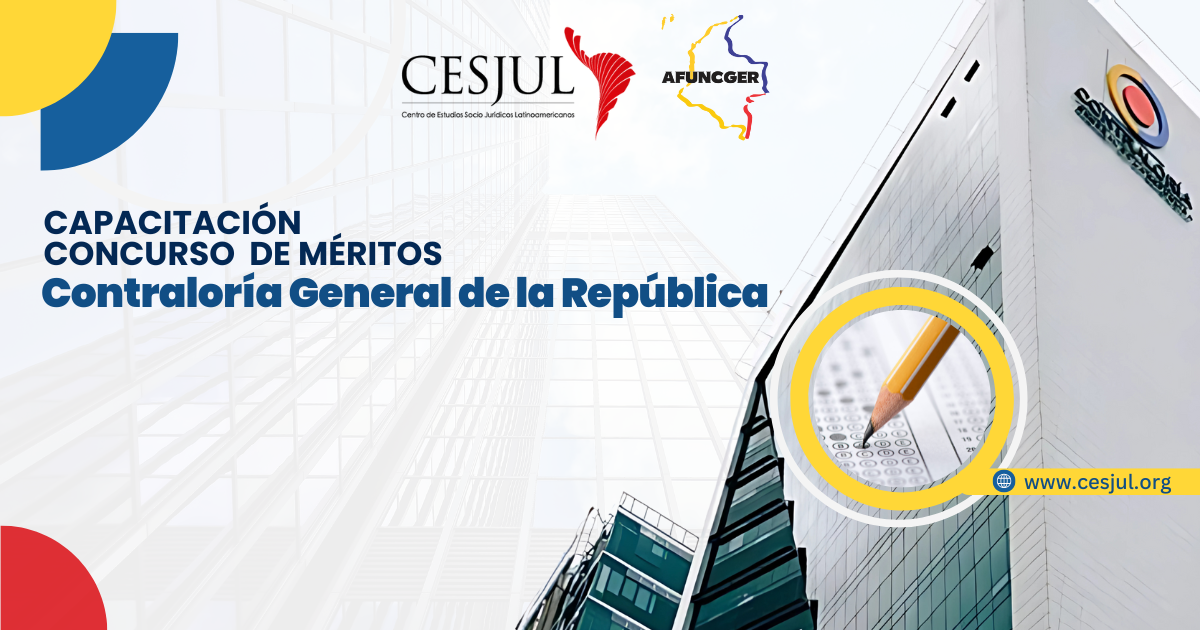 PAGO CAPACITACIÓN CONCURSO DE MÉRITOS FGN 2025 - CESJUL