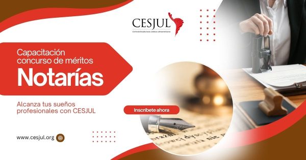 Pago Capacitación Concurso de Méritos Notarías 2025