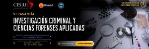 Pago VI Pasantía Investigación Criminal y Ciencias Forenses