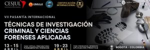 Pago VII Pasantía Investigación Criminal y Ciencias Forenses