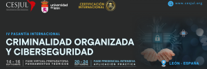 Pago IV Pasantía Internacional en Criminalidad Organizada y Ciberseguridad
